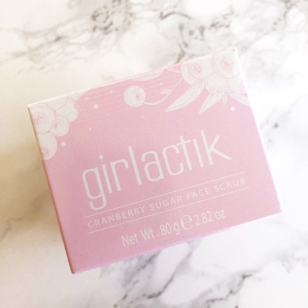 NIB Girlactik Cranberry Sugar Face Scrub - Picture 3 of 6
